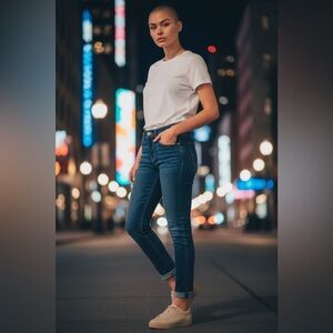 Jessica Simpson Women's Forever Rolled Skinny Jeans - Size 26